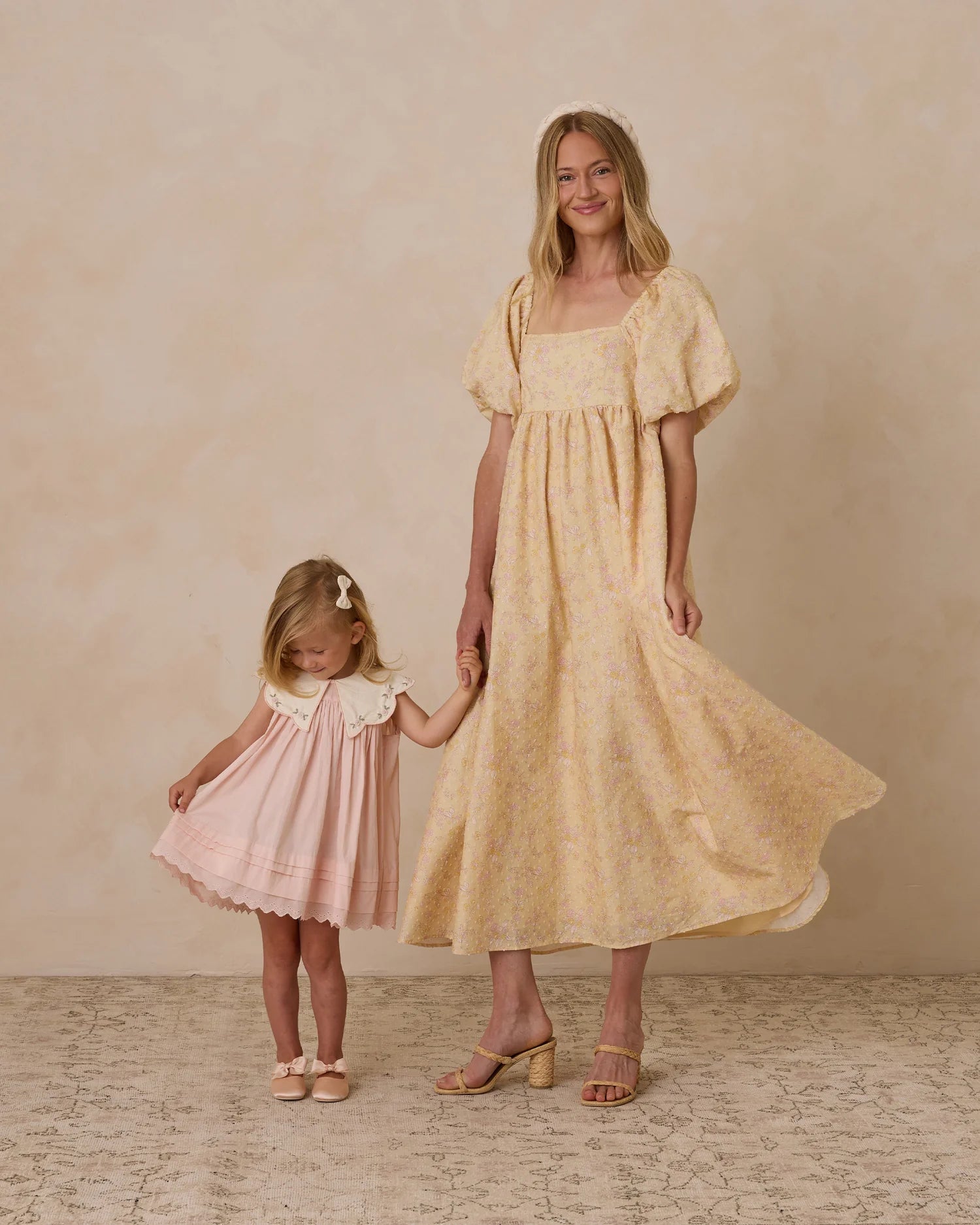 Florence Dress in pink by Noralee