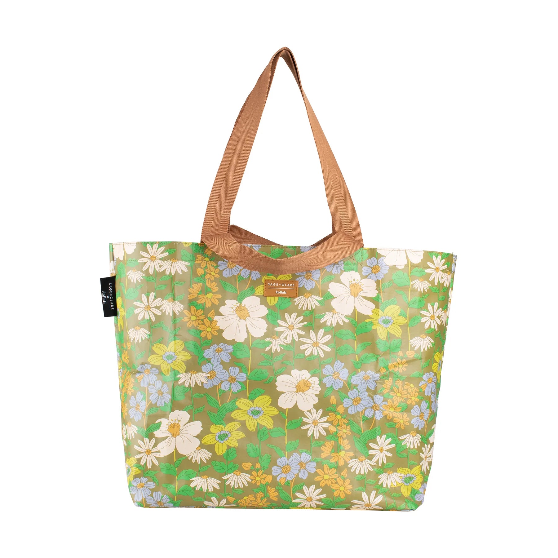 Kollab X Sage&Clare Shopper Tote - Floria by 