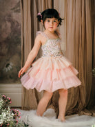 Flutter Tutu Dress in Candy Colour Pink by Fleur Harris