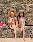 Girls long sleeved swimsuit