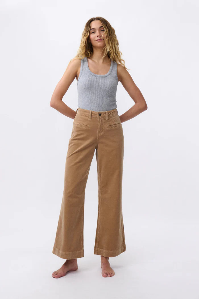 Freya Cord Jean in Camel