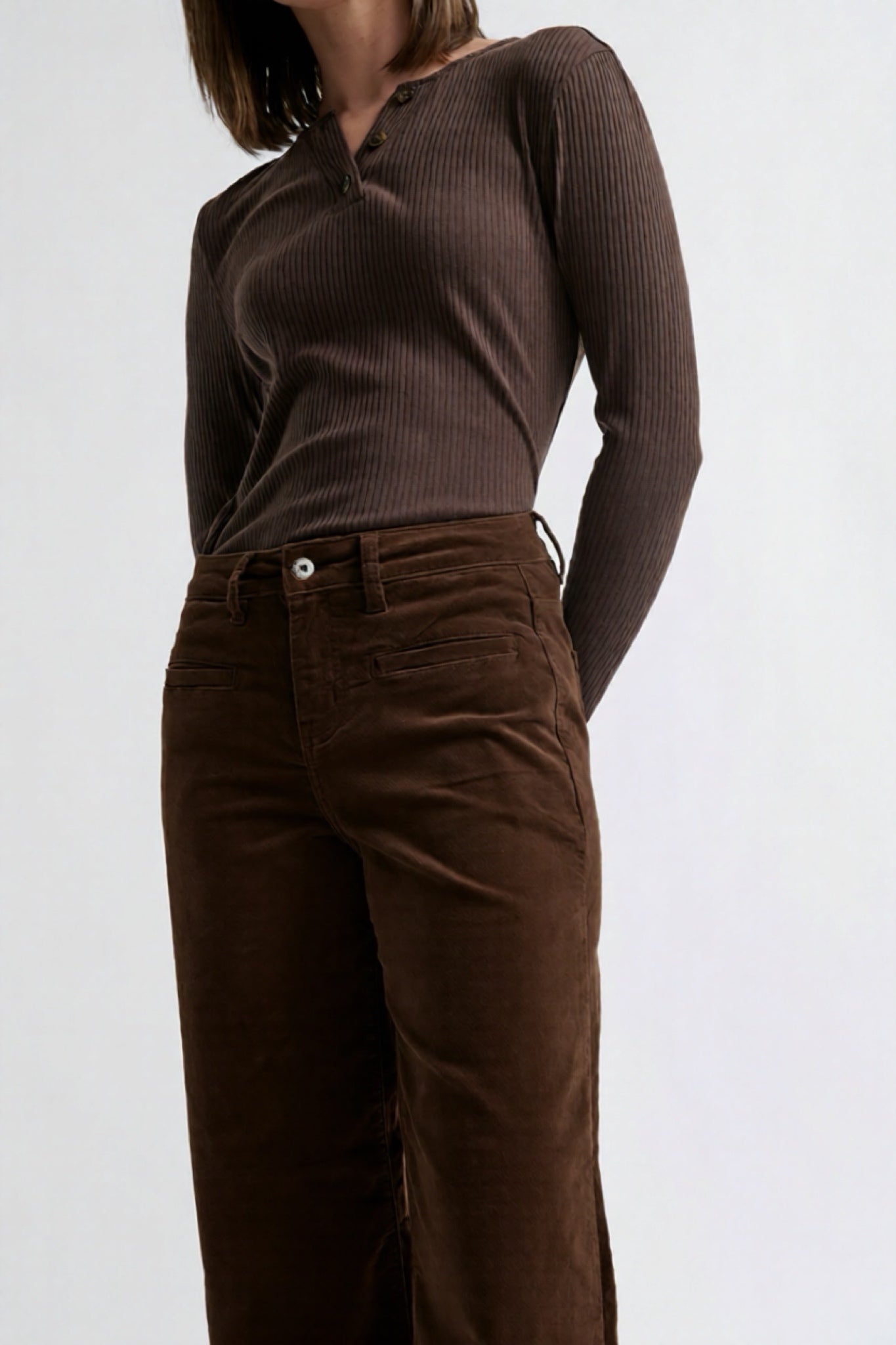 buy Freya Velvet Jean - Chocolate online Australia