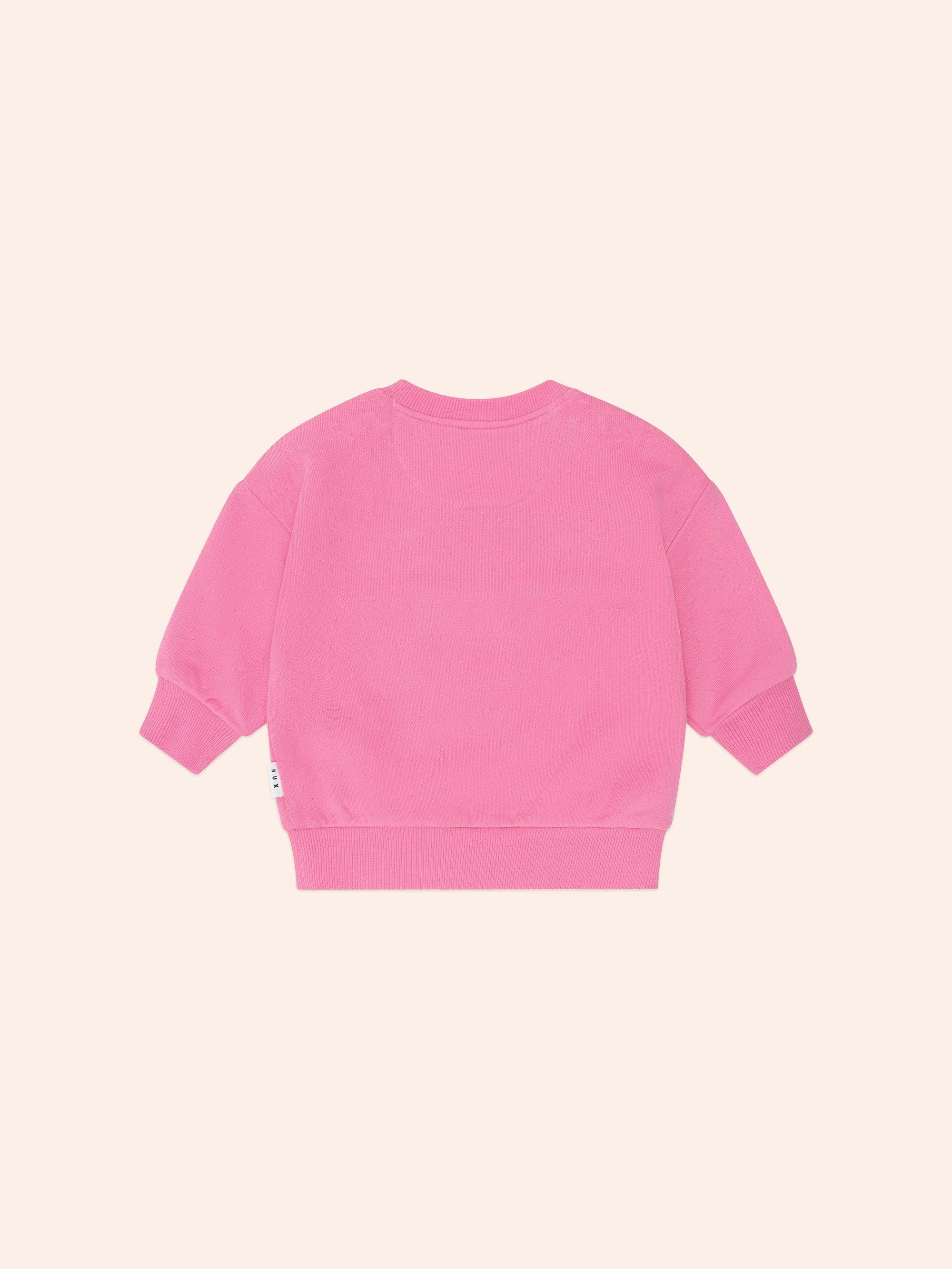Back view of the Furry Huxbear Sweatshirt | Huxbaby