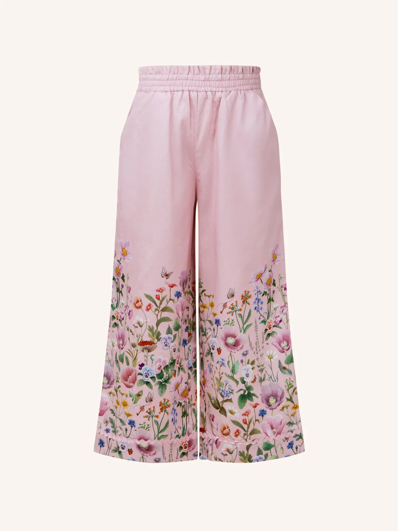 'Garden of Dreams' Meadow Pant - Pink by Fleur Harris