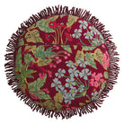 Back details of Genevieve Fringe Cushion by Sage & Clare