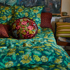 Velvet Genevieve Fringe Cushion by Sage & Clare