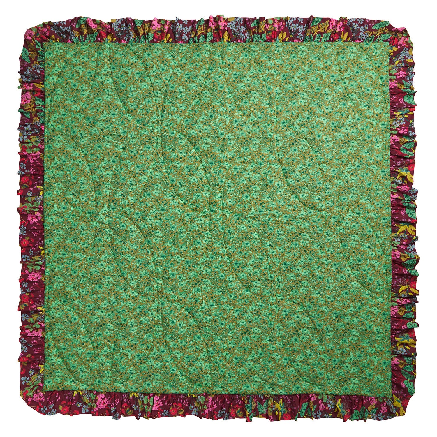 Genevieve Ruffle Bedcover by Sage & Clare