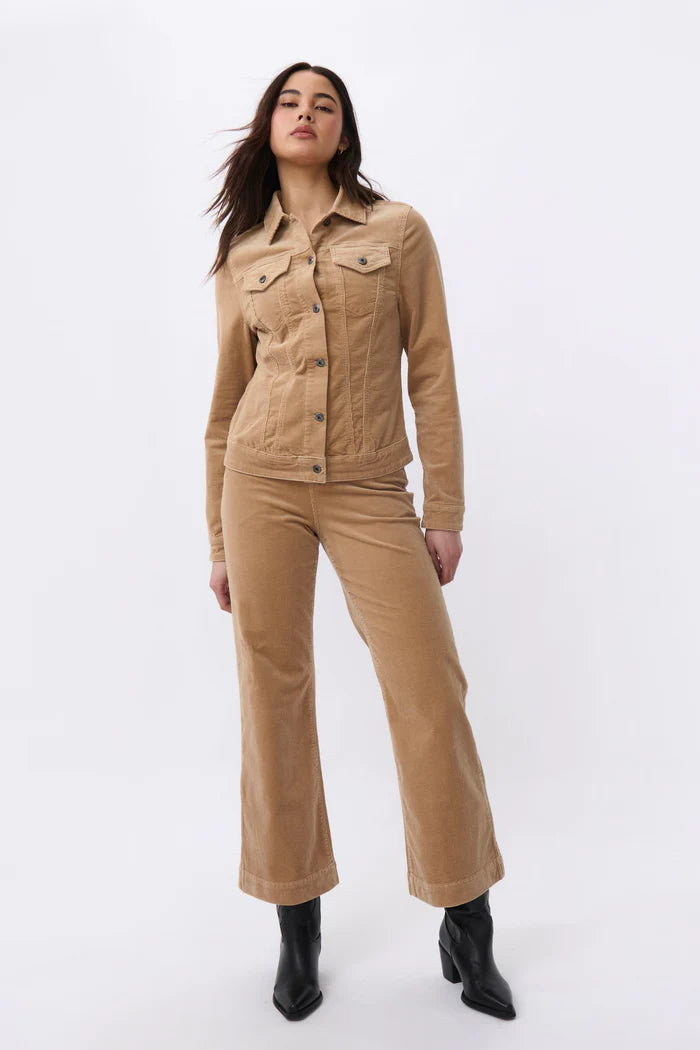 Kireina brown cord jacket