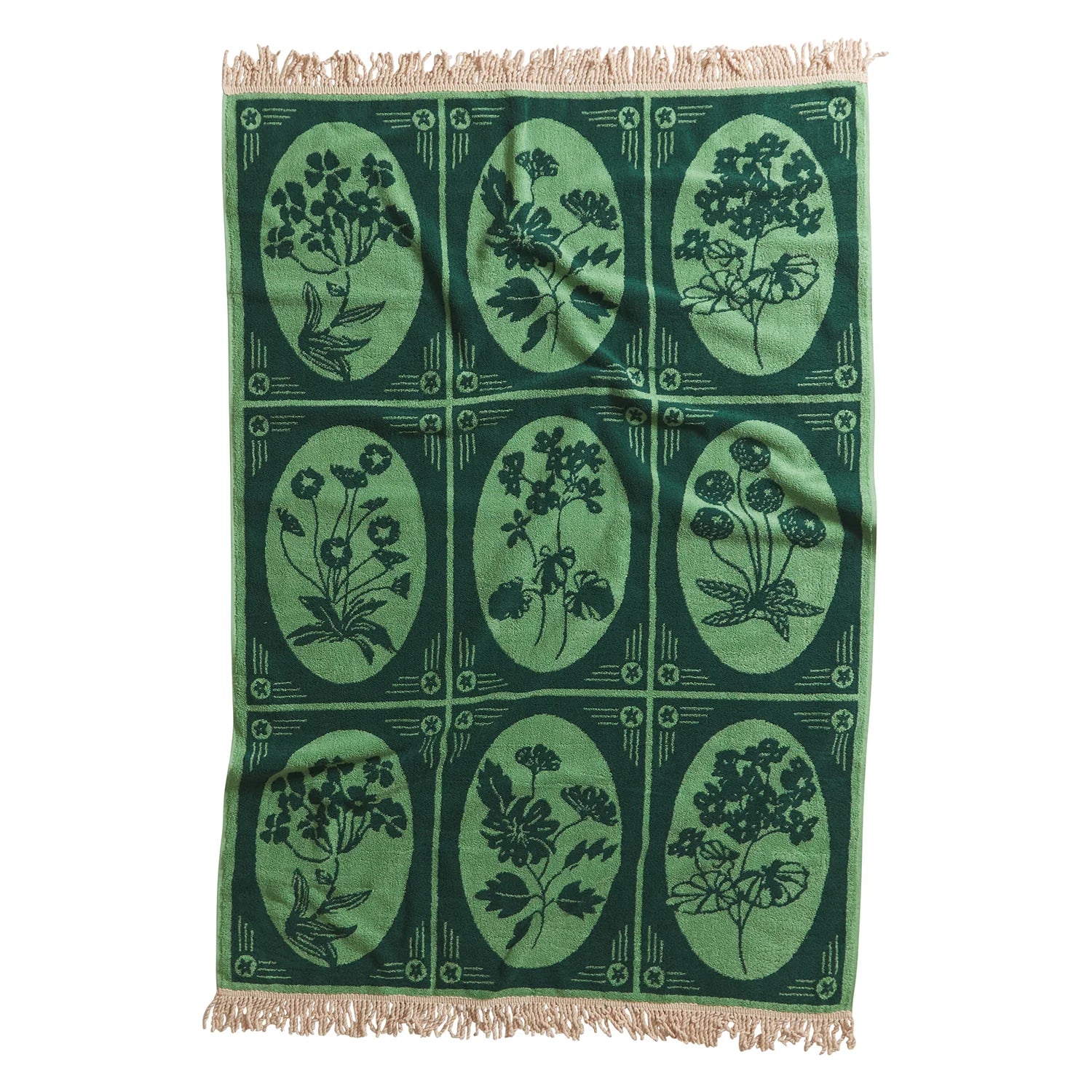 Gigi Bath Sheet Emerald by Sage & Clare
