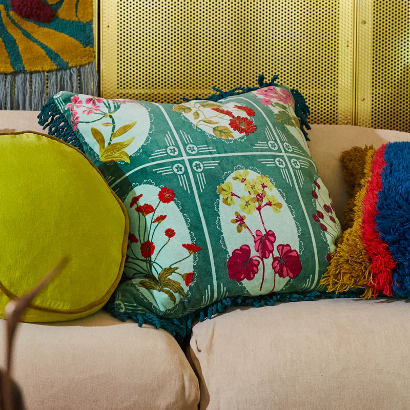 Sage and Clare Gigi Velvet Cushion