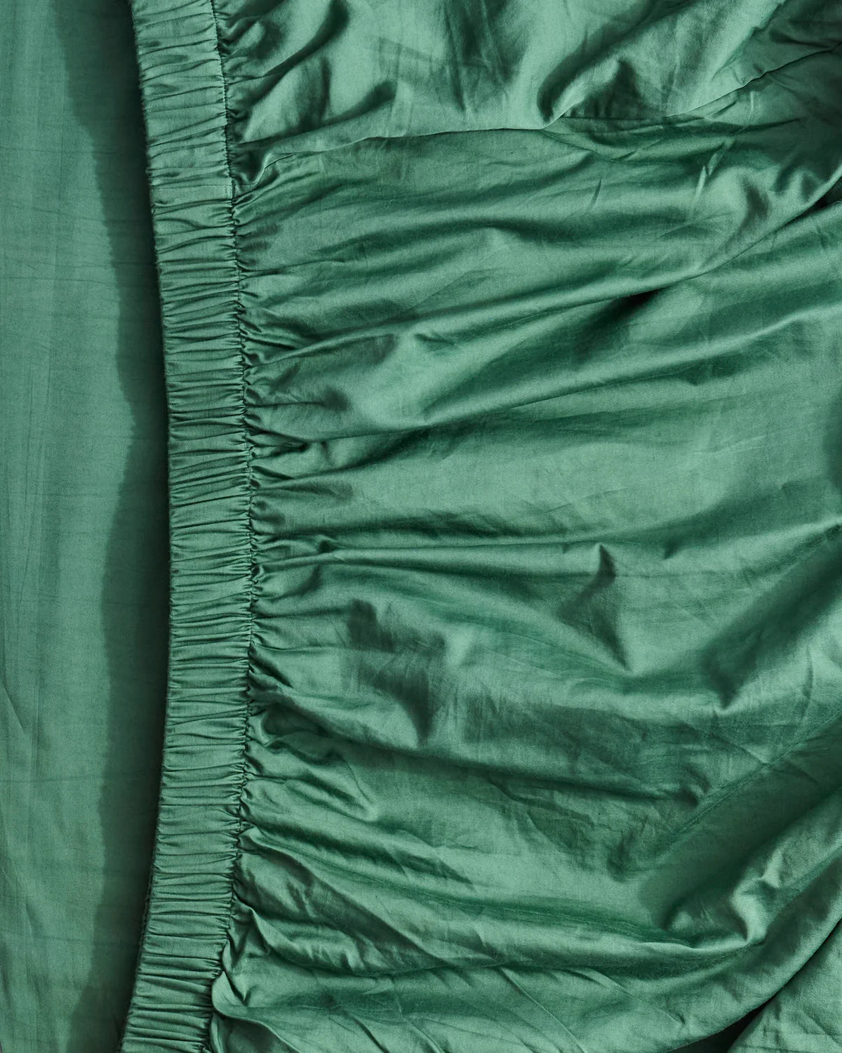 Glow In Fern Bamboo Cotton Fitted Sheet by Kip & Co