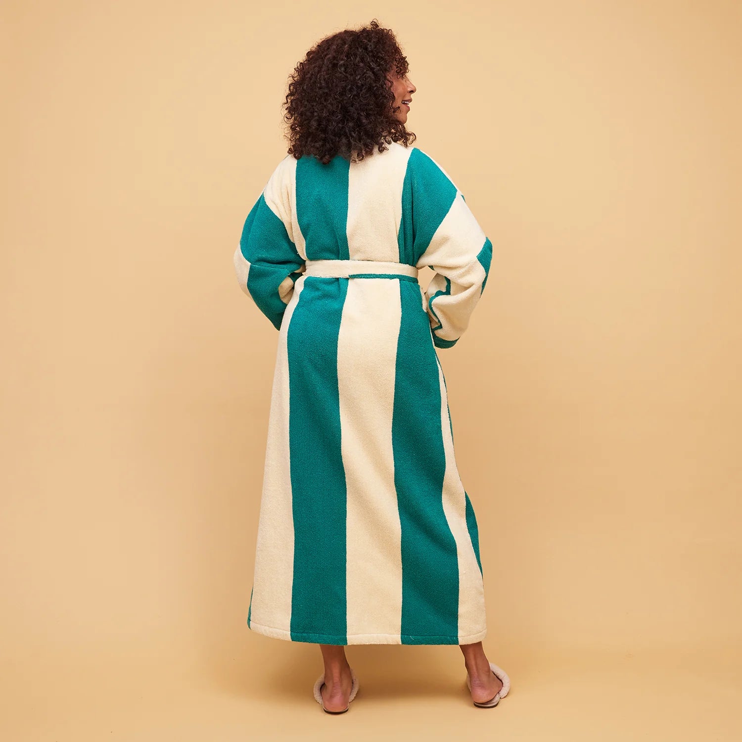 Halifax Towelling Robe - Teal by 