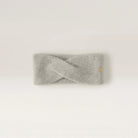 Hallie Cashmere Headband - light grey by Helen Kaminski