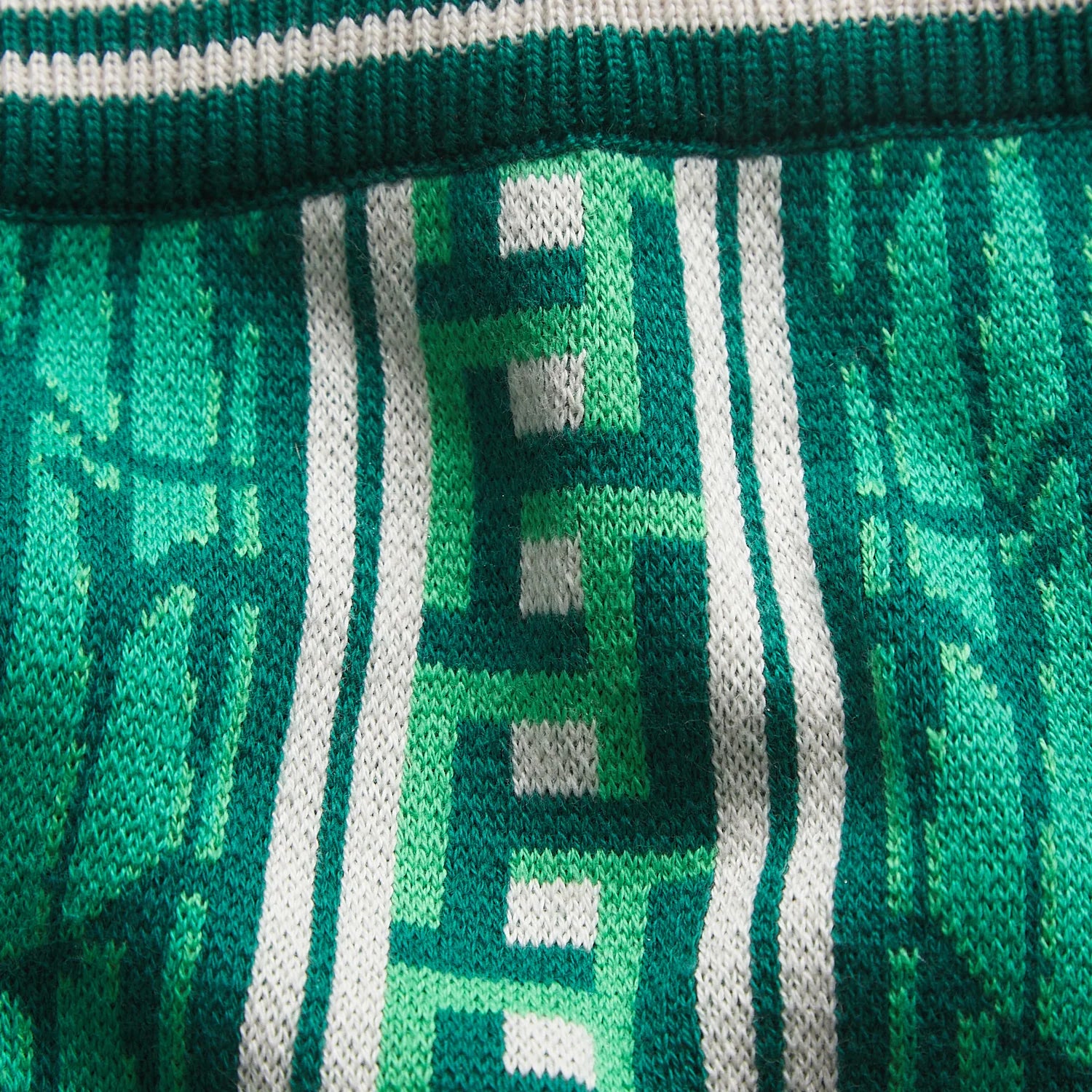 fabric details of Hanna Kids Knit Pants by Sage & Clare