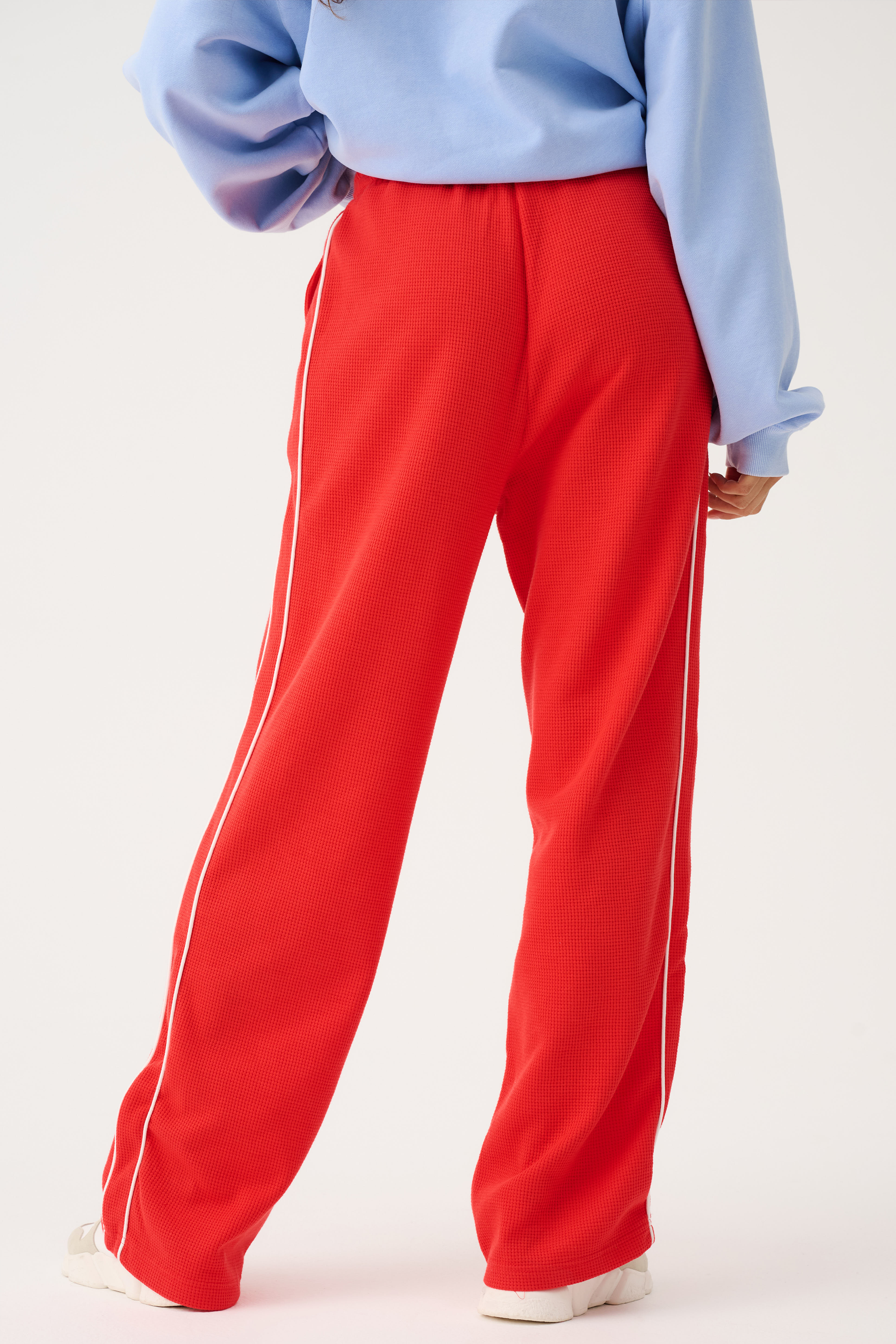 Designer waffle textured pants Harlow style Cartel & Willow