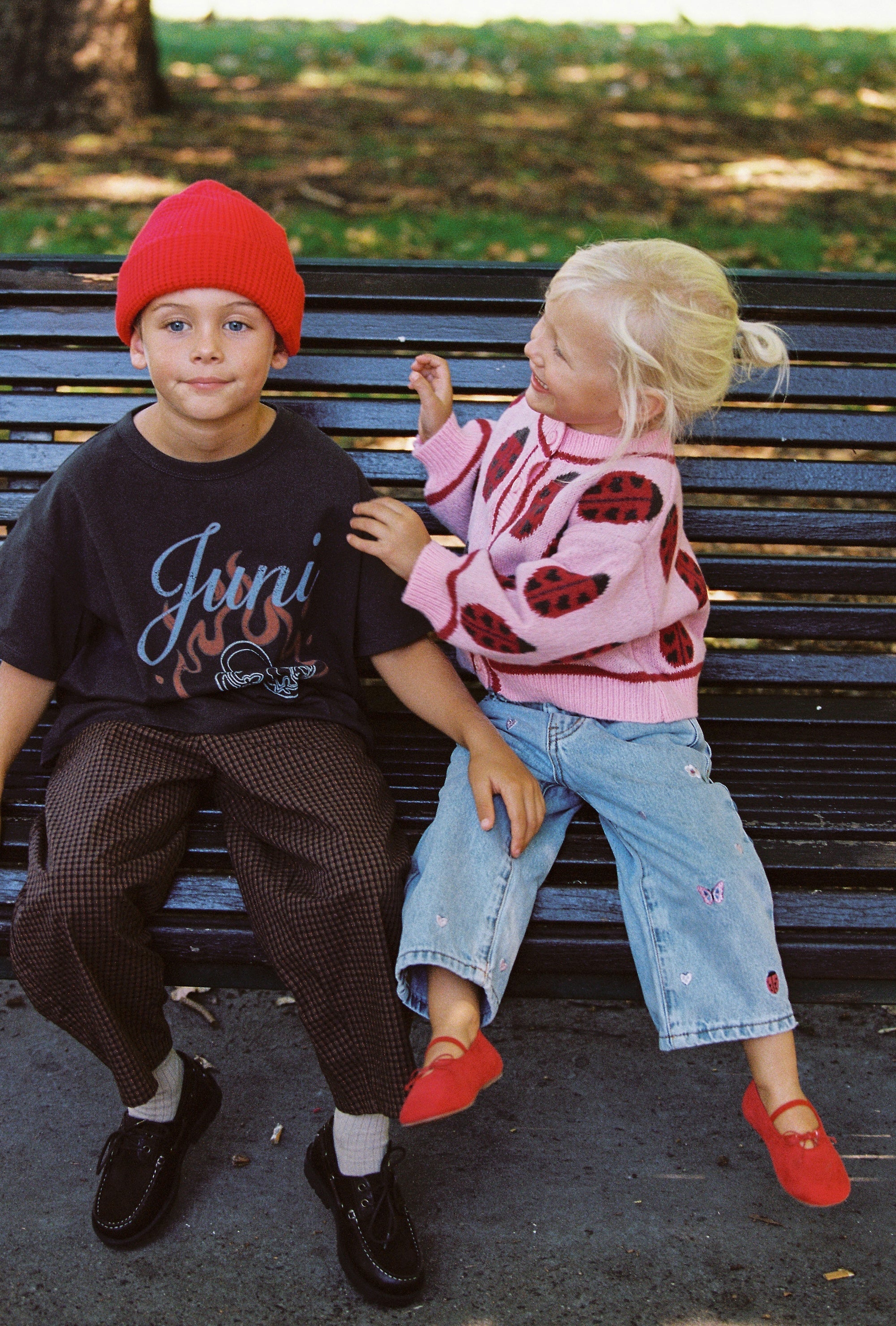 Juni oversized tee 100% organic cotton ethically made