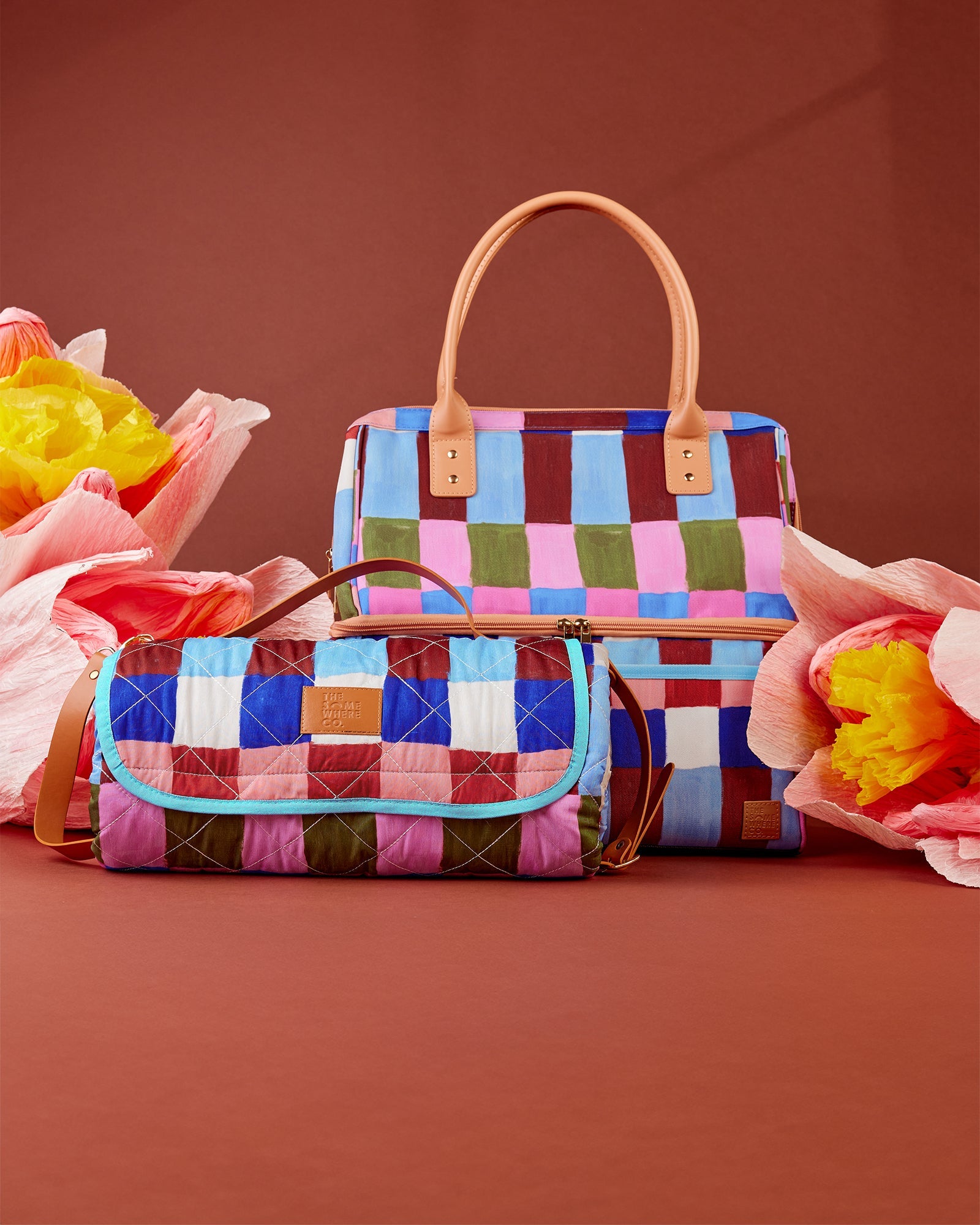 Hopscotch cooler bag by The Somewhere Co