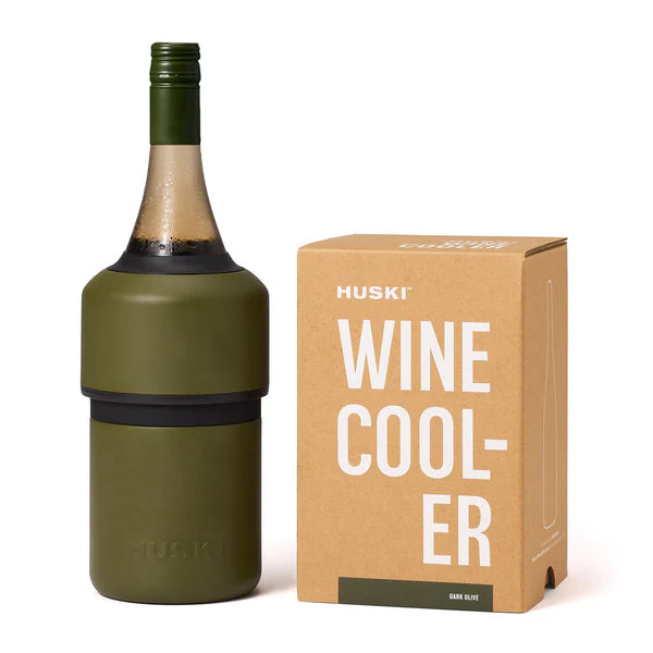 Huski wine cooler in olive