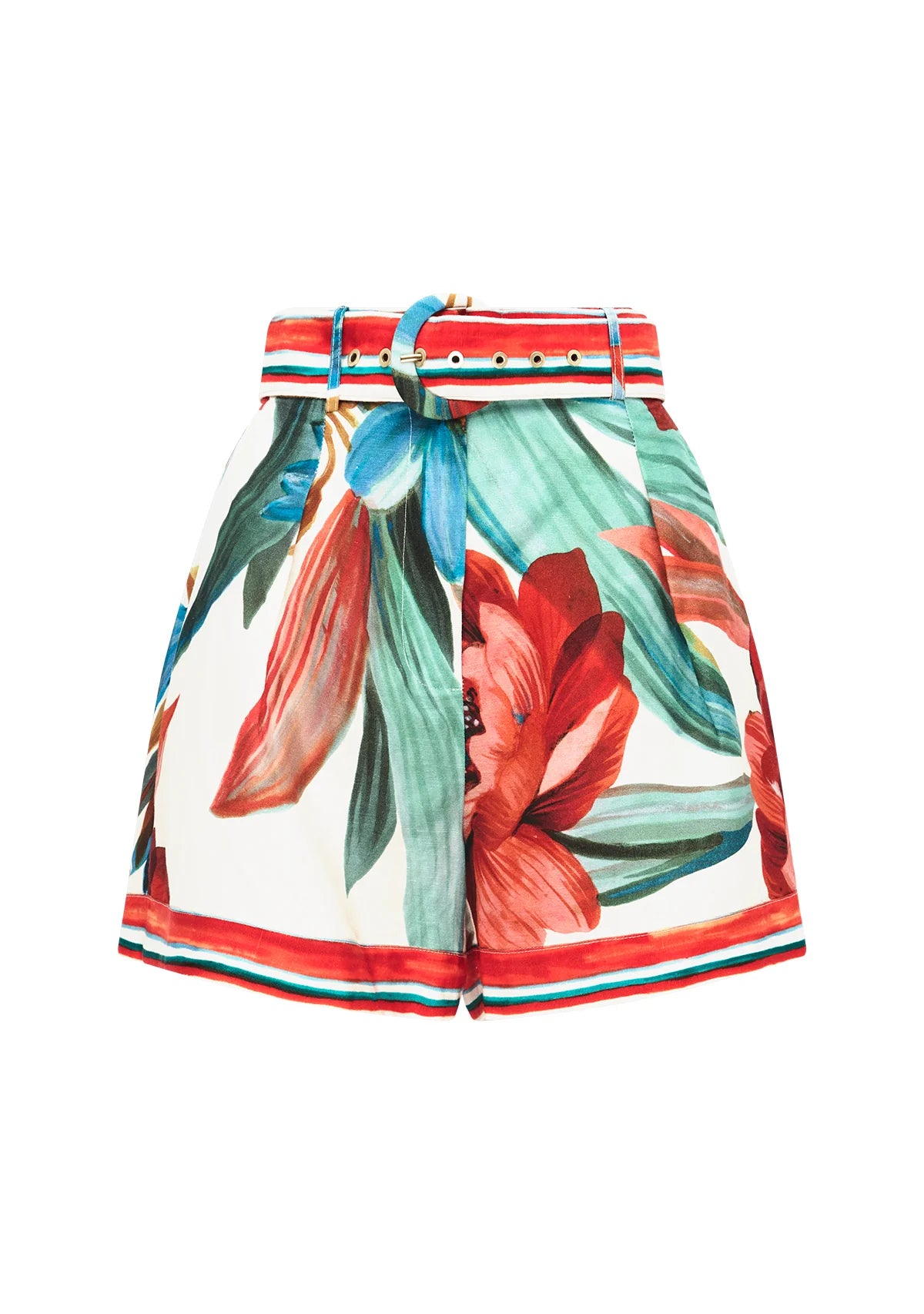 Fiorina Print Linen Short by Mos The Label