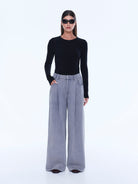 Iva Jersey Pant - Dove Grey by Ena Pelly
