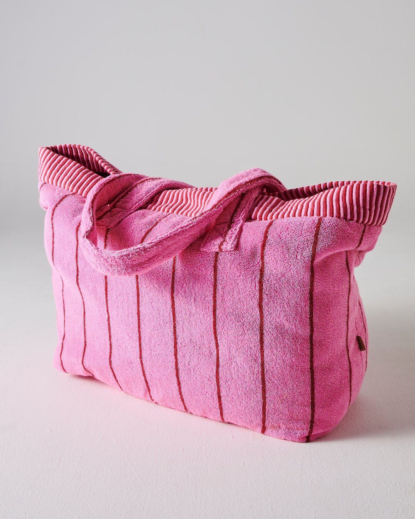 Iced Vovo Stripe Terry Oversized beach bag by Kip & Co