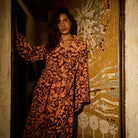 Indiana Towelling Robe - Carnelian by Sage & Clare