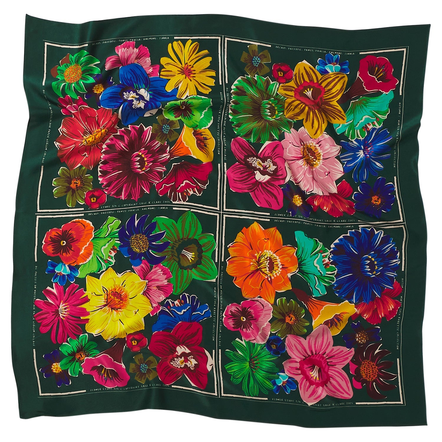 Ines Silk Scarf by Sage & Clare by Sage & Clare Wholesale