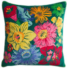 Ines Velvet Cushion - Verdant by Sage & Clare