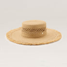 Ivy Raffia Boater Natural by Helen Kaminski