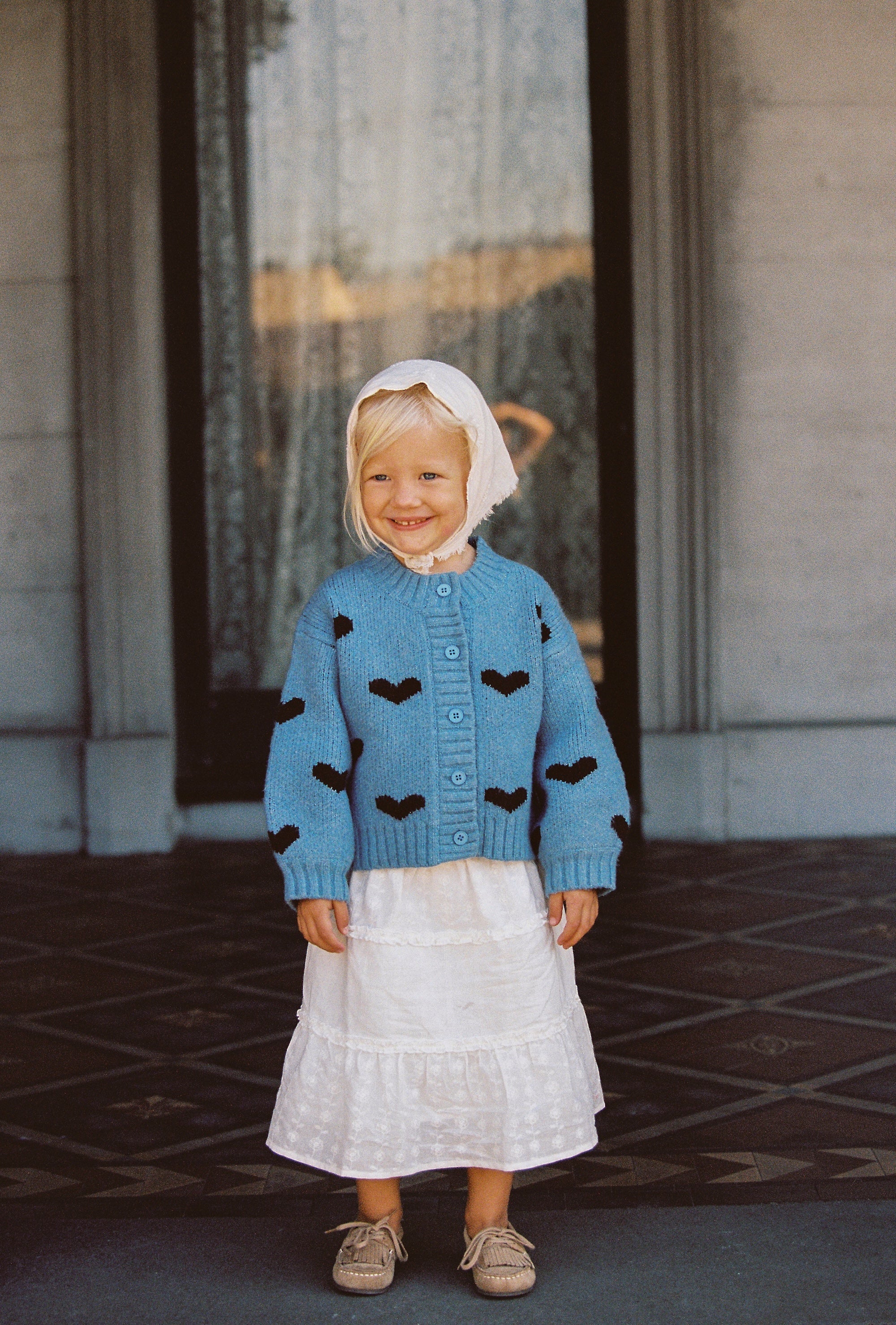 JNR Sweetheart Cardigan Hearts by Juni