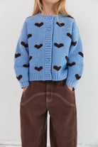 Shop Juni JNR Sweetheart knit cardigan online