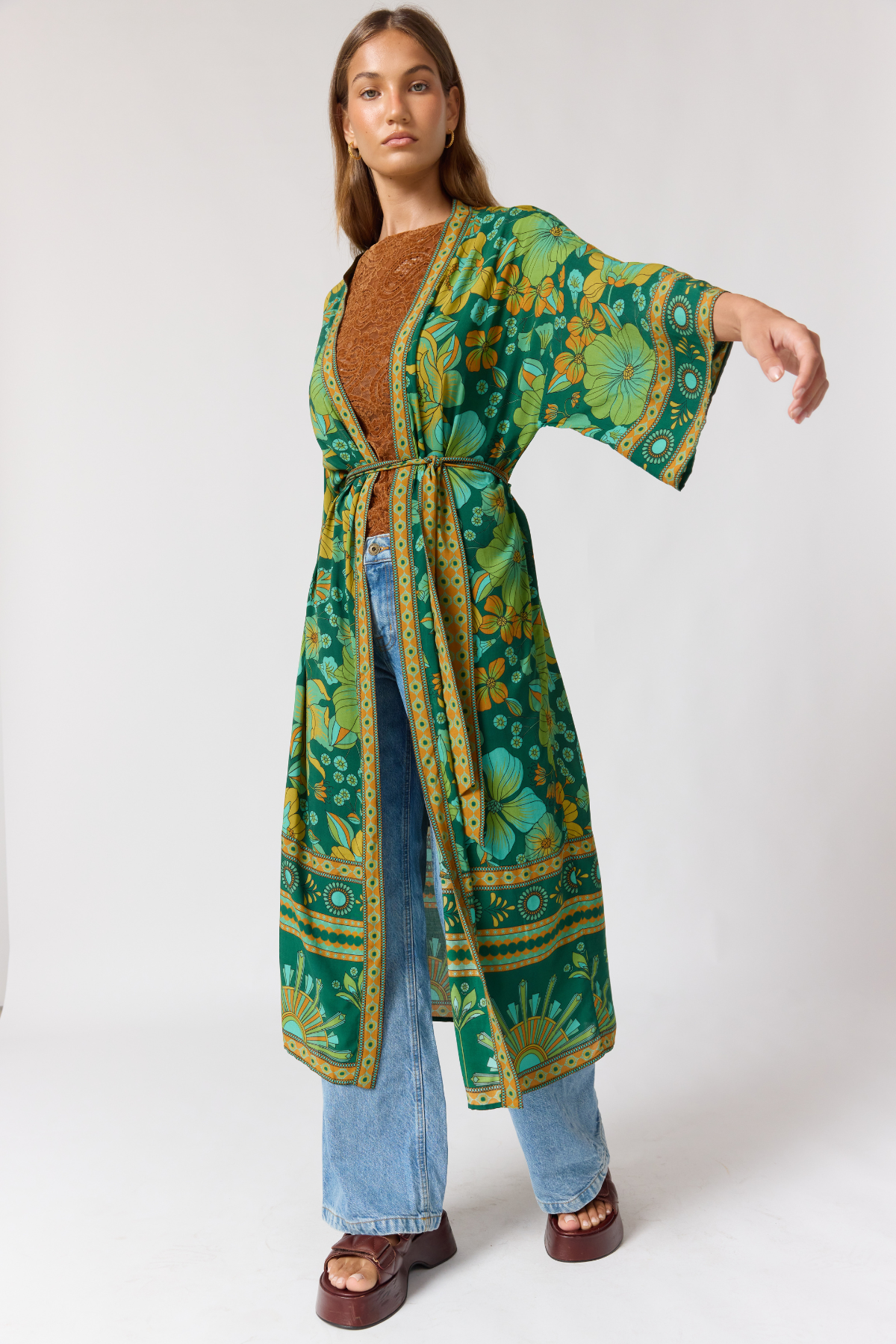 Jade Robe Emerald by Nine Lives Bazaar