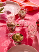 fabric detail of Jardin Pink Tablecloth by Bonnie & Neil