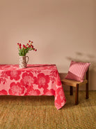 Jardin Pink Tablecloth by Bonnie & Neil