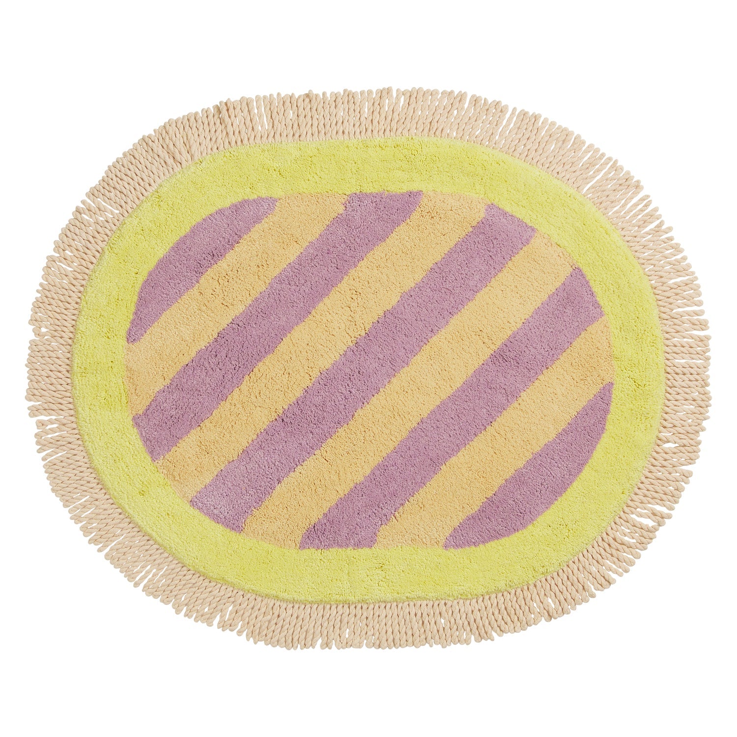 Jarita bath mat mauve sage and clare