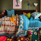 Corded fringe detailing along edge of Sage & Clare Jarvis bedcover