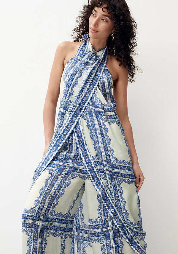 Jordi Halter Wrap Top by MOS The Label