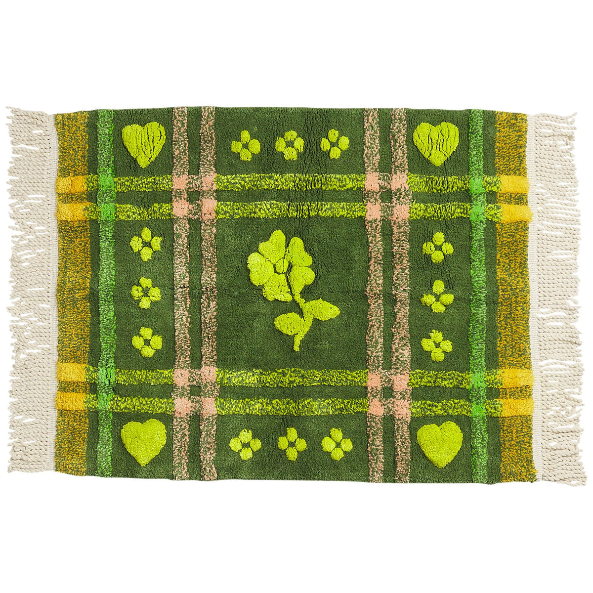 Josephine Bath Mat - Hunter Green by Sage & Clare