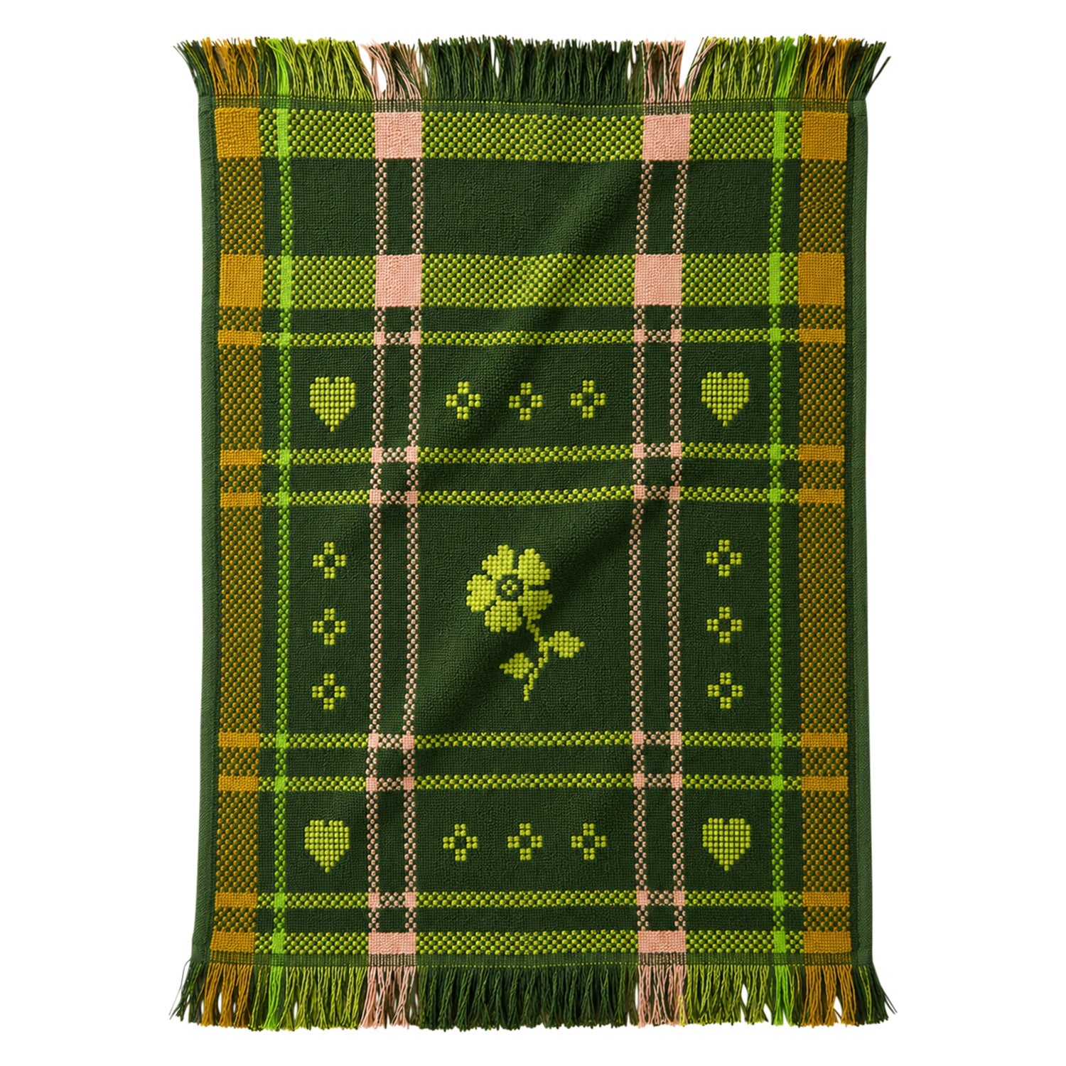 Josephine Hand Towel - Hunter Green by Sage & Clare