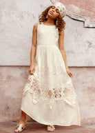 Londra Dress in Gardenia cream Colourway by Joyfolie