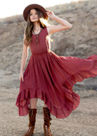 Gemma dress in colour Mesa Rose by Joyfolie