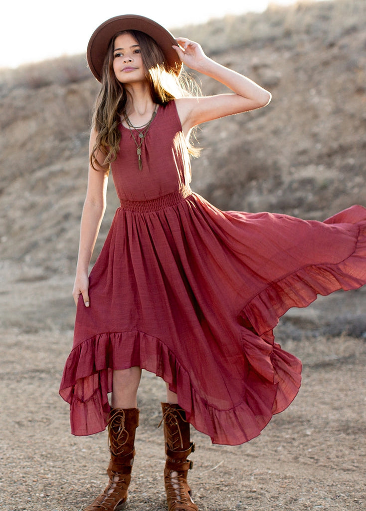 Gemma dress in colour Mesa Rose by Joyfolie