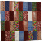 Kai Patchwork Bedcover – Garnet by Sage & Clare