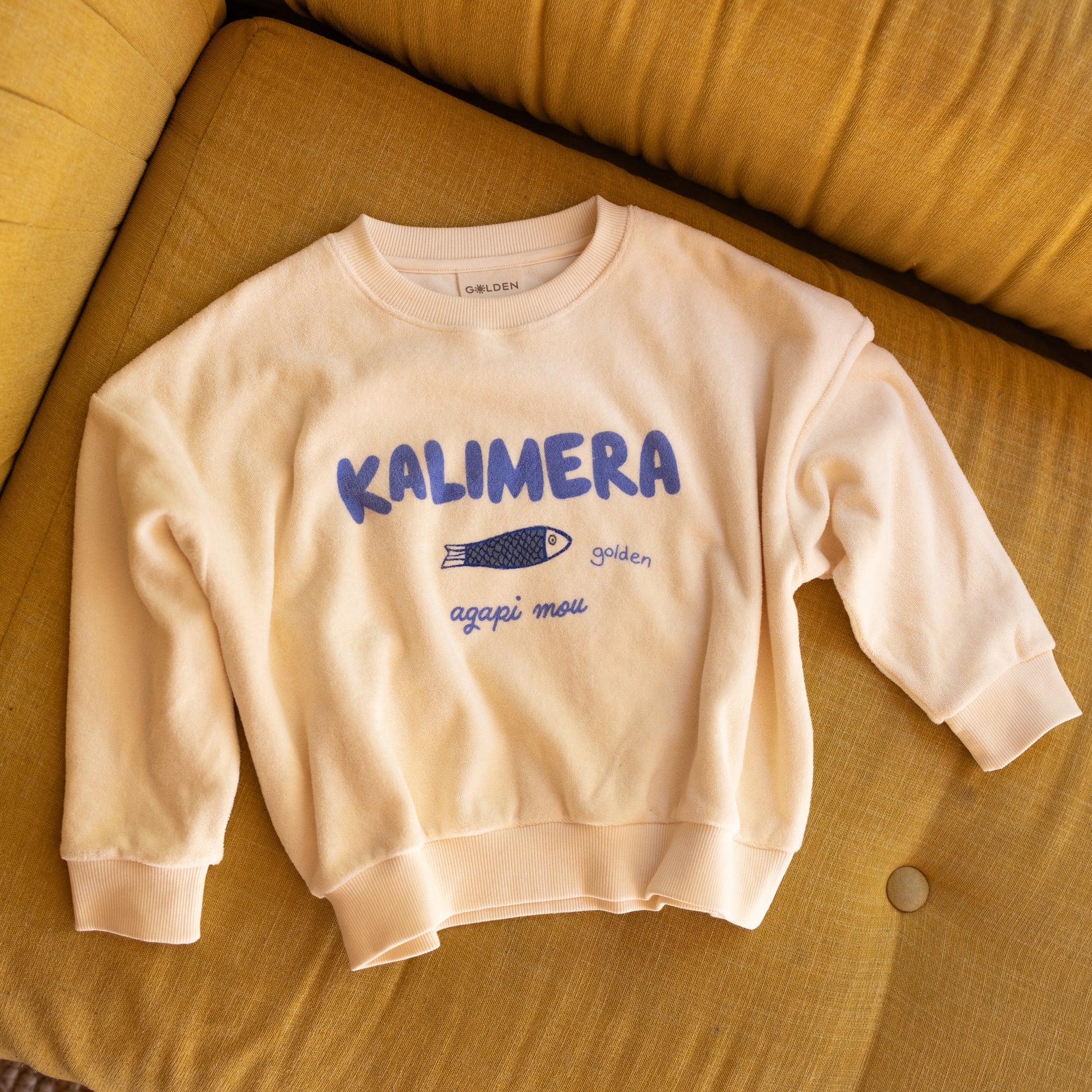 Kalimera Sweater - Buttercream | Golden Children