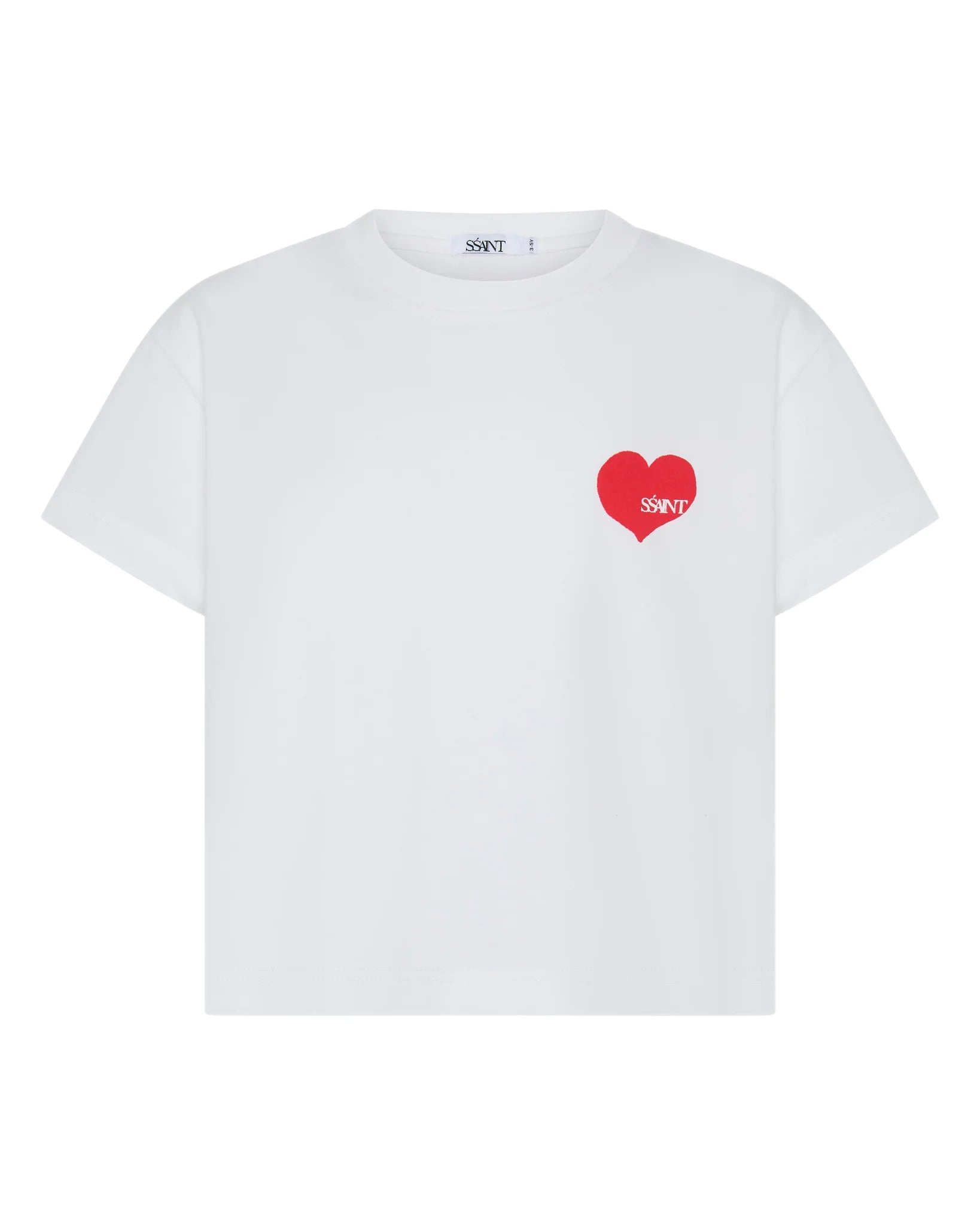 Kids Heart Tee - Red by Ssaint