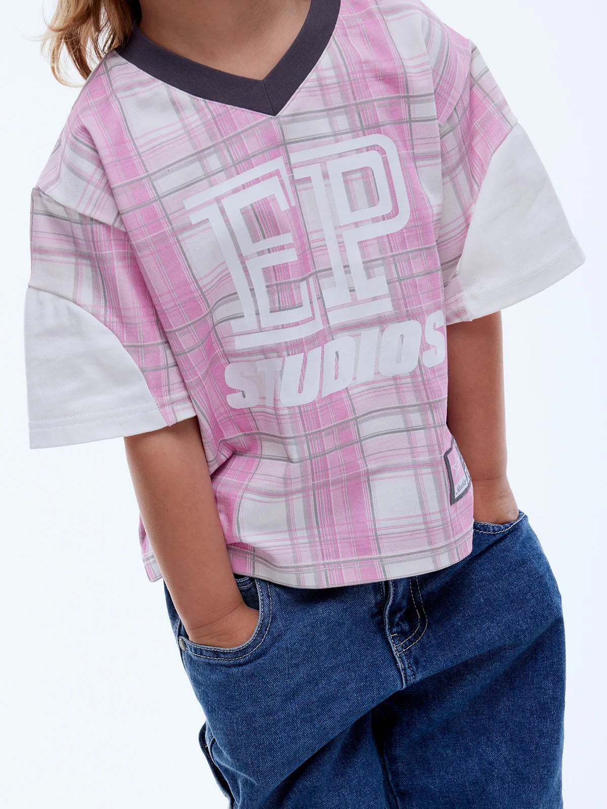 Pink Ep Studios kids t-shirt