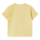Back view of Tiny Dog Graphic Tee - Dusty Yellow
