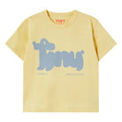 Tiny Dog Graphic Tee - Dusty Yellow