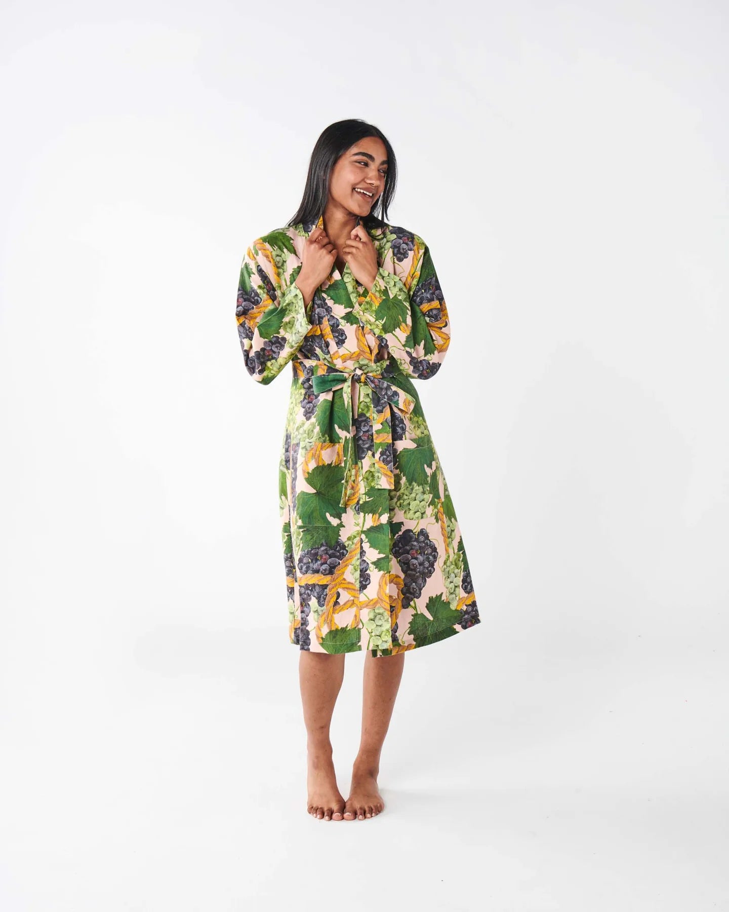 Kip & Co Vine Linen Robe