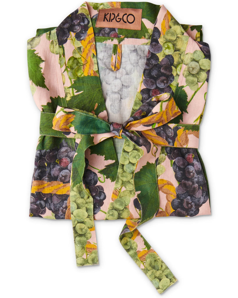 Kip & Co Vine Linen Robe